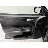 Carbon Fiber Style Door Handle Bowl Window Lift Switch Cover For Dodge Charger 2011-23