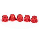 x xotic tech 5PCS Sports Aluminum Air Conditioner Vent/Opening Knob Decoration Covers Compatible with Mercedes W205 C-Class C180 C250 C300 C350 C400 C63 AMG 2015-2021, GLC Class 2016-2022