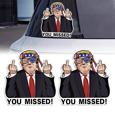 Funny Donald Trump President Campaign Stickers Car Bumper Republican Party USA