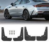 x xotic tech Mud Flaps Splash Guard Compatible with Hyundai Sonata 2024 2025 2026, No Drill Front & Rear Mudguards Fender Protector Set w/Hardware Pickup Truck Accessories(4PCS)