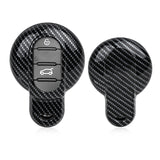 x xotic tech ABS Key Fob Cover Case Shell Holder Protector Compatible with MINI Cooper 3rd Gen F55 F56 F57 F54 Clubman, Gen2 F60 Countryman Smart Key