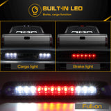 LED 3rd Brake Light Assembly, High Mount Stop Tail Cargo Lamp Kit for Dodge Ram 1500 2500 3500 Pickup 1994-200