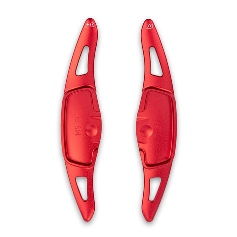 Sporty Red Aluminum Paddle Shifter Extension For Kia EV3 EV4 EV5 EV6 2025 2026