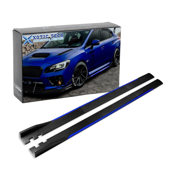 78.7 Inch/2M Car Lower Side Skirts Protect Rocker Panel Splitter