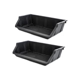 x xotic tech Front Under Seat Storage Box Compatible with Tesla Cybertruck 2024 2025 Non-slip Driver & Passenger Underseat Organizer Hidden Tray(2PCS)