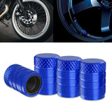 Xotic Tech 4pcs Tire Valve Stem Cover Caps Anodized Aluminum Alloy, Corrosion Resistant Leak-Proof Wheel Valve Cap Set Exterior Accessories, Universal for Cars Trucks Motorcycles SUVs and Bikes