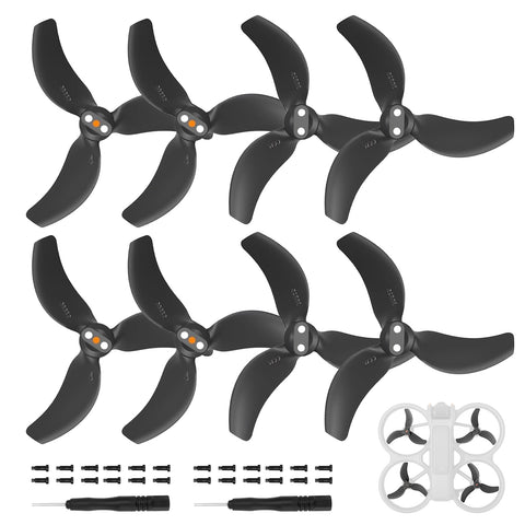 x xotic tech Propellers Replacement Compatible with DJI Avata 2, 3032S Low-Noise Spare Blades Props Wings Drone Accessories(4PCS)