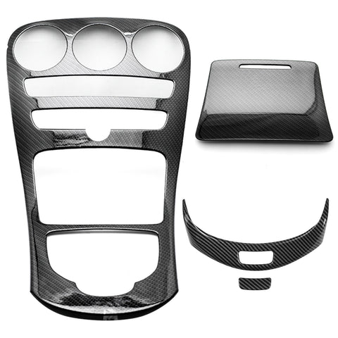 Console Gear Shift Frame Armrest Box Release Button Decor For Benz C GLC Class