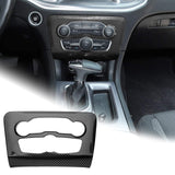 Carbon Look Air Conditioner Switch Panel Cover Trim for Dodge Charger 2015-25