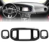 Dash Navigation Screen Air Vent Outlet Molding Cover For Dodge Charger 2015-23