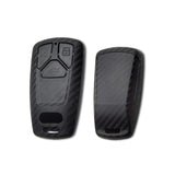 Carbon Fiber Texture Keyless Smart Key Fob Case For Audi A4 A5 S5 Q5 Q7 TT SQ5