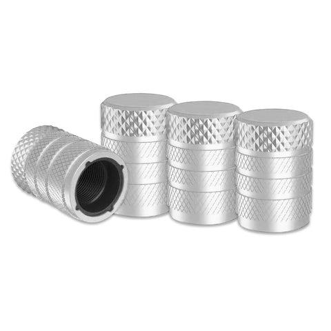 Xotic Tech 4pcs Tire Valve Stem Cover Caps Anodized Aluminum Alloy, Corrosion Resistant Leak-Proof Wheel Valve Cap Set Exterior Accessories, Universal for Cars Trucks Motorcycles SUVs and Bikes