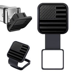 x xotic tech 2 Inch Universal American Flag Tow Hitch Covers, Trailer Hitch Cover Tube Plug Insert, Car Exterior Accessories, Receiver Tube Hitch Plug