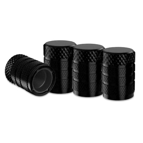 Xotic Tech 4pcs Tire Valve Stem Cover Caps Anodized Aluminum Alloy, Corrosion Resistant Leak-Proof Wheel Valve Cap Set Exterior Accessories, Universal for Cars Trucks Motorcycles SUVs and Bikes
