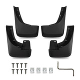 x xotic tech Mud Flaps Splash Guard Compatible with Nissan Frontier S/SV 2022 2023 2024 2025 2026 2027, No Drill Front & Rear Mudguards Fender Protector Set w/Hardware Pickup Truck Accessories(4PCS)