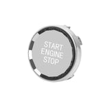Silver Engine Start/Stop Switch Button Cover For BMW 1 3 5 Series E Chassis