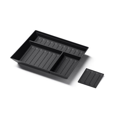 x xotic tech Center Console Organizer Co-pilot Gloves Storage Box Compatible with Tesla Cybertruck 2024 2025, Passenger Side Glove Box Accessories