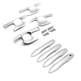 Chrome Exterior Door Handle Bowl Cover Trim Decor Kit For Toyota Camry 2018-2026