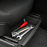 Front Seat Underseat Storage Box Organizer Accessories For Tesla Model Y Juniper