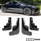 Set/4pcs Mud Flaps Splash Guards Protector Accessories For Tesla Model S 2022-24