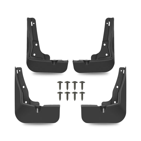 x xotic tech Mud Flaps Splash Guard Compatible with Hyundai Sonata 2024 2025 2026, No Drill Front & Rear Mudguards Fender Protector Set w/Hardware Pickup Truck Accessories(4PCS)