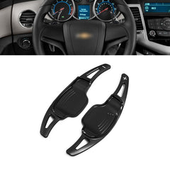 For Chevy Camaro 2012-2015 Black Steering Wheel Paddle Shifter Extension Covers