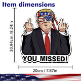 Funny Donald Trump President Campaign Stickers Car Bumper Republican Party USA