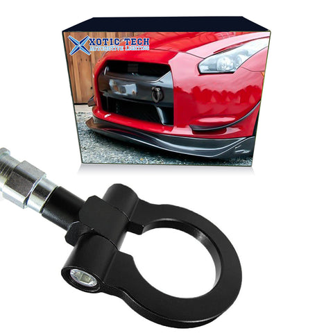 JDM Black Sport Racing Style Aluminum Tow Hook for Infiniti G37 FX35 FX45 FX50