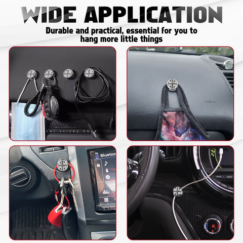 Engine Ignition Button Cover Dash Sticky Hook Hanger For Mini Cooper F56 F57 F60