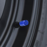 Xotic Tech 4pcs Tire Valve Stem Cover Caps Anodized Aluminum Alloy, Corrosion Resistant Leak-Proof Wheel Valve Cap Set Exterior Accessories, Universal for Cars Trucks Motorcycles SUVs and Bikes