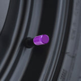 Xotic Tech 4pcs Tire Valve Stem Cover Caps Anodized Aluminum Alloy, Corrosion Resistant Leak-Proof Wheel Valve Cap Set Exterior Accessories, Universal for Cars Trucks Motorcycles SUVs and Bikes