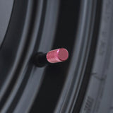 Xotic Tech 4pcs Tire Valve Stem Cover Caps Anodized Aluminum Alloy, Corrosion Resistant Leak-Proof Wheel Valve Cap Set Exterior Accessories, Universal for Cars Trucks Motorcycles SUVs and Bikes