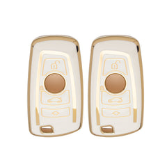 2X TPU Full Cover Smart Key Fob Cover For BMW 1 2 3 4 5 6 7 Series F20/F21