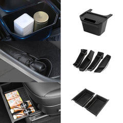 For Tesla Model Y 2020-2023 Front Rear Under Seat Door Armrest Storage Organizer