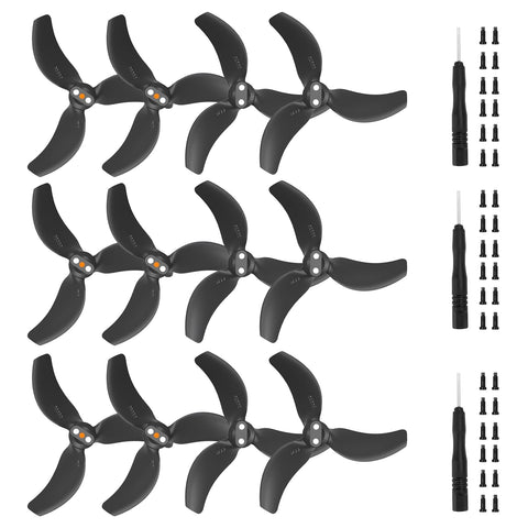 x xotic tech Propellers Replacement Compatible with DJI Avata 2, 3032S Low-Noise Spare Blades Props Wings Drone Accessories(4PCS)