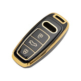 2X TPU Full Cover Smart Key Fob Cover For Audi A3 S3 S6 RS6 S7 2020-2022