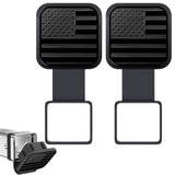 x xotic tech 2 Inch Universal American Flag Tow Hitch Covers, Trailer Hitch Cover Tube Plug Insert, Car Exterior Accessories, Receiver Tube Hitch Plug