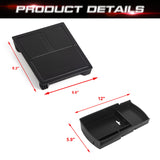 Console Armrest Box Hidden + Lower Storage Organizer Tray For Honda Accord 18-22