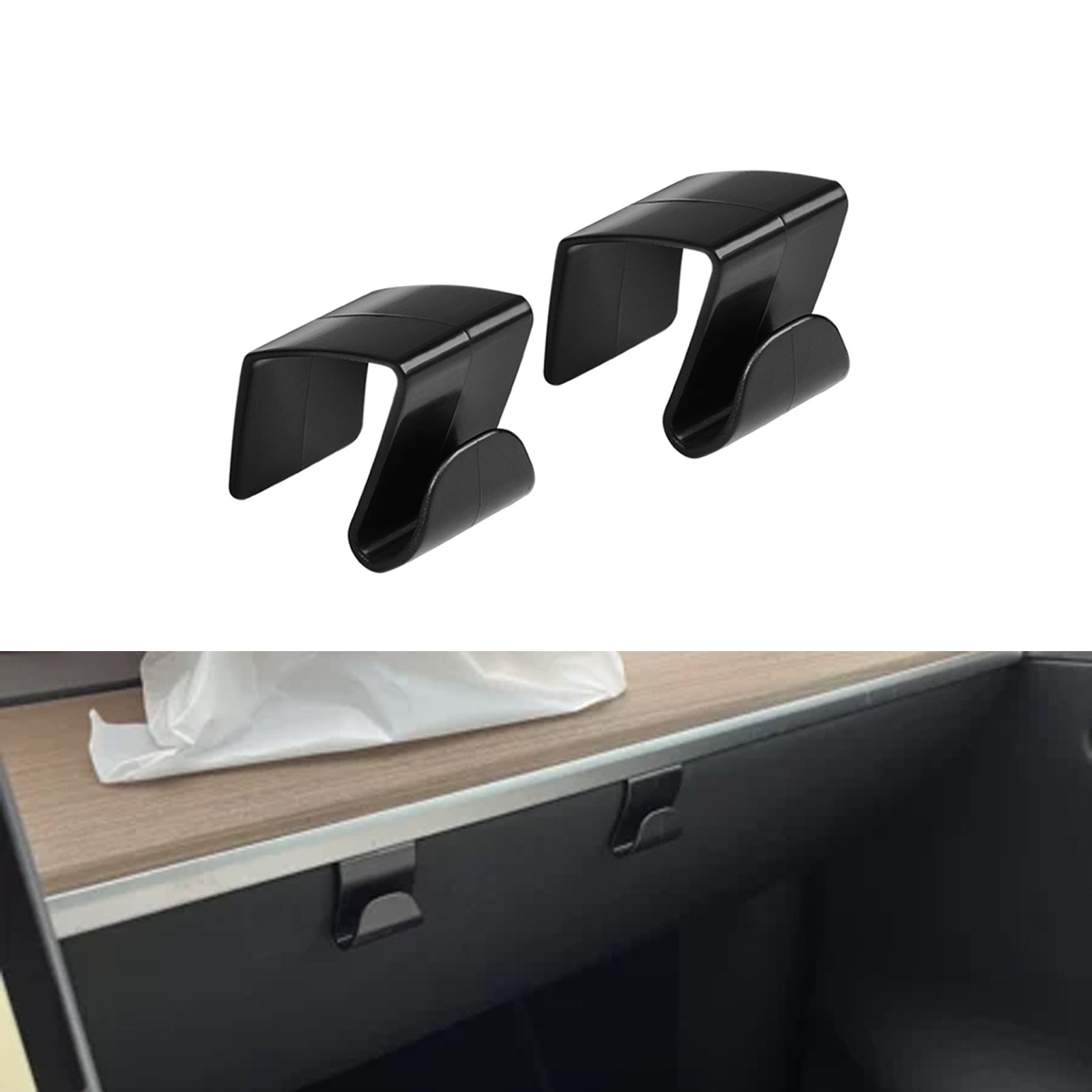  Car Glove Box Hooks Automotive Seat Hook Compatible forTesla Model  3/Y : Automotive