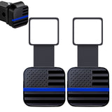 x xotic tech 2 Inch Universal American Flag Tow Hitch Covers, Trailer Hitch Cover Tube Plug Insert, Car Exterior Accessories, Receiver Tube Hitch Plug