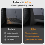 x xotic tech Mud Flaps Splash Guard Compatible with Hyundai Sonata 2024 2025 2026, No Drill Front & Rear Mudguards Fender Protector Set w/Hardware Pickup Truck Accessories(4PCS)