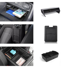 Set Armrest Box Storage Case Center Console Holder Tray For Honda Civic 2022-up