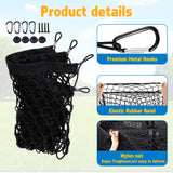 Universal Elastic Envelope Style + 3 Pockets Cargo Mesh Net Trunk Grocery Bag