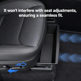 Front Seat Underseat Storage Box Organizer Accessories For Tesla Model Y Juniper