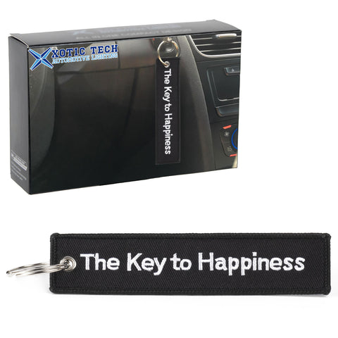 x xotic tech Keychain Tag with Key Ring for Motorcycles, ATV utv, Cars, Backpack, Keys Tag Lock Luggage Scooters Embroidered Accessory