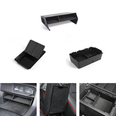 Set Armrest Box Storage Case Center Console Holder Tray For Honda Civic 2022-up