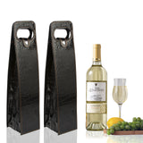 Portable Bottle Wine Gift Bag Champagne Beer Holder for Picnic Party, Christmas