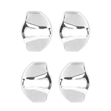 Stainless Steel Car Door Lock Buckle Decoration Trim For Tesla Model 3 2017-2024