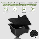 Rear Trunk Storage Bins Side Box with Lids For Tesla Model 3 Highland 2024-up