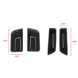Door Storage Box Tray Organizer Compatible with Porsche Macan S/T/GTS/Turbo 2015-up Interior Car Door Side Handle Insert Pocket Holder Glove Pallet Accessories (4 Packs w/Anti-slip pads)